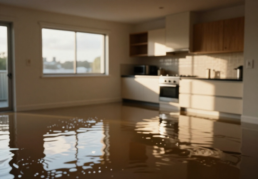 Mould growth in Darling Point apartment before treatment